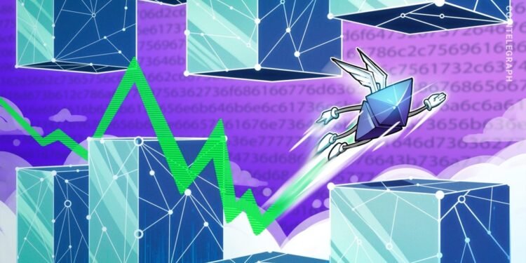 Ethereum bounces back as market dominance recovers from all-time low Ethereum bounces back as market dominance recovers from all-time low