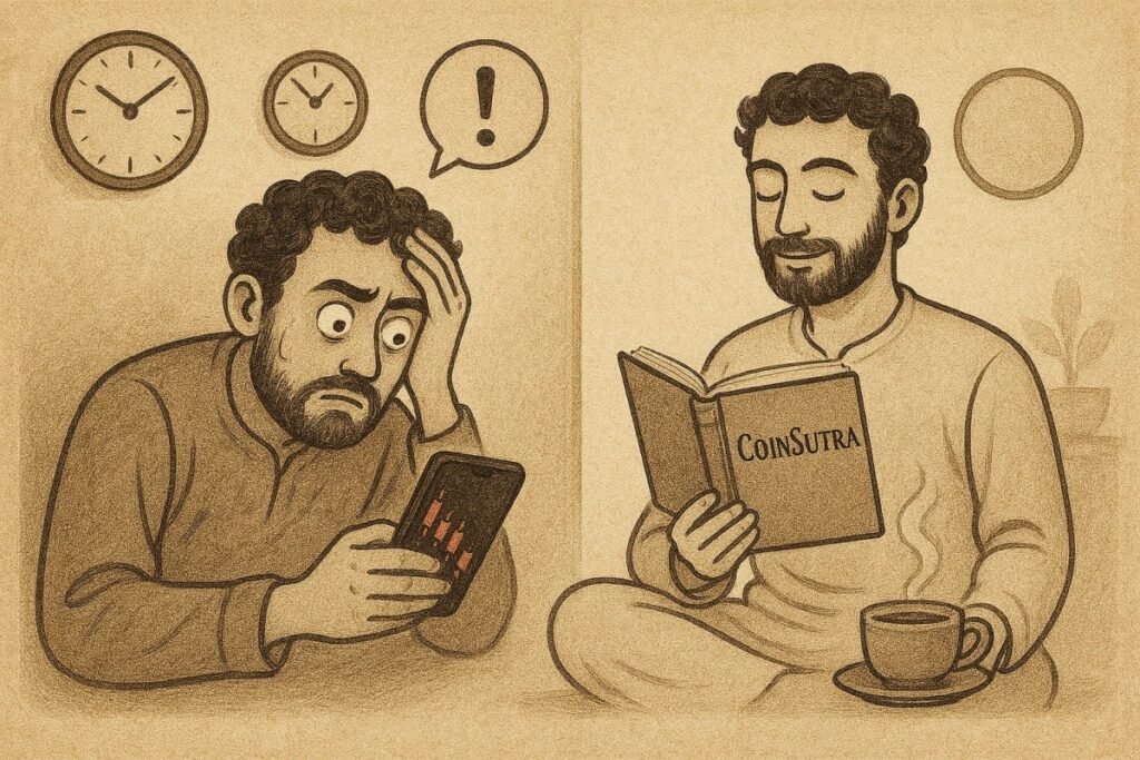 The Psychology of Crypto: Why Daily Portfolio Checks Hurt You The Psychology of Crypto: Why Daily Portfolio Checks Hurt You