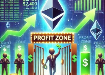 Ethereum Stakers Enter Profit Zone as Price Climbs Above ,400