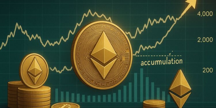 Ethereum Wyckoff Accumulation Hints At Explosive Q3 – K Level In Sight Ethereum Wyckoff Accumulation Hints At Explosive Q3 – K Level In Sight
