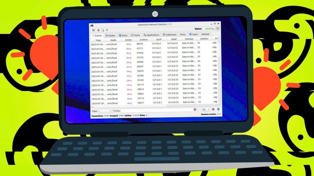 opensnitch is a linux app that alerts you when an app attempts to connect to the internet