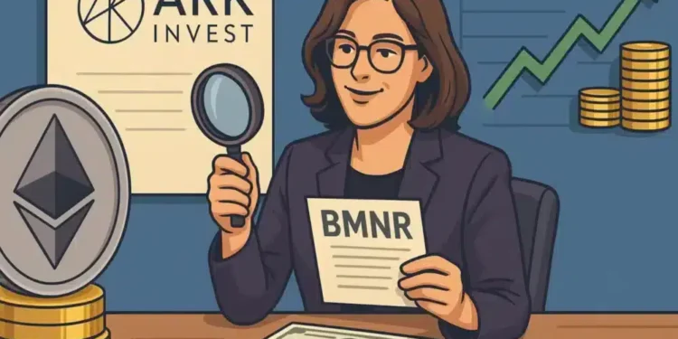 BMNR stock dips 7% as ARK Invest doubles down with .6M buy BMNR stock dips 7% as ARK Invest doubles down with .6M buy