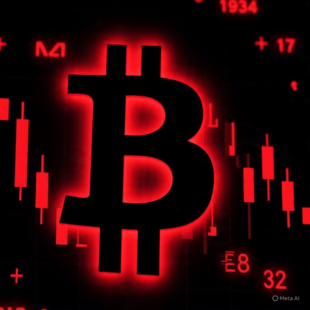 generate image from this bitcoin etfs bleed