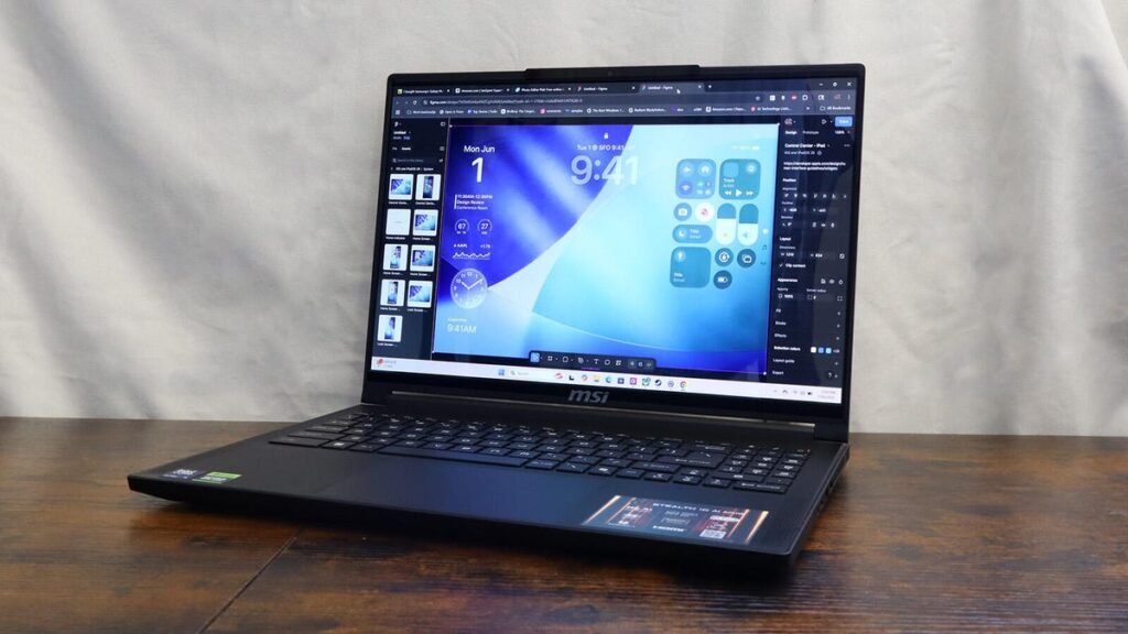 msi stealth 16 ai laptop image 5