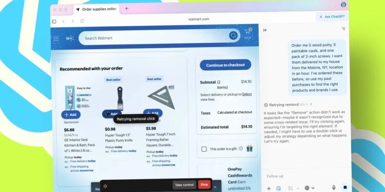 I let ChatGPT Atlas do my Walmart shopping for me – here’s how the AI browser agent did I let ChatGPT Atlas do my Walmart shopping for me – here’s how the AI browser agent did