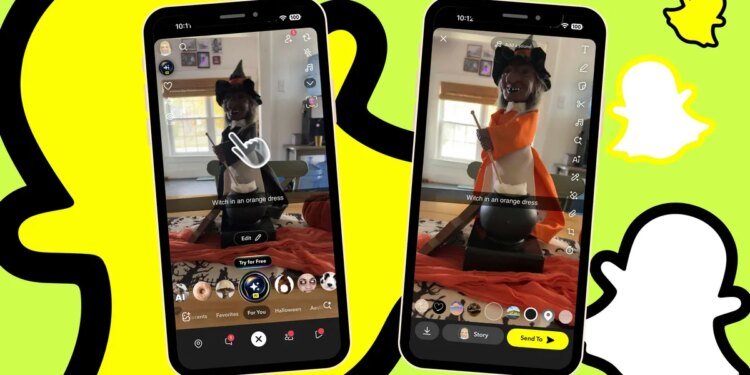 I tried Snapchat's new AI image lens, and the results were surprisingly good