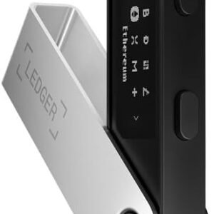 Ledger Nano S Plus Crypto Hardware Wallet – Safeguard Your Crypto, NFTs and Tokens (for Android or Desktop only)