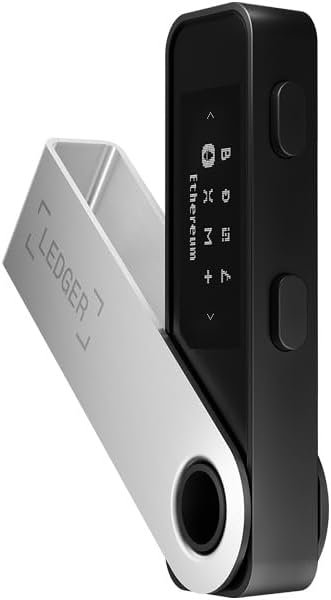 Ledger Nano S Plus Crypto Hardware Wallet - Safeguard Your Crypto, NFTs and Tokens (for Android or Desktop only)