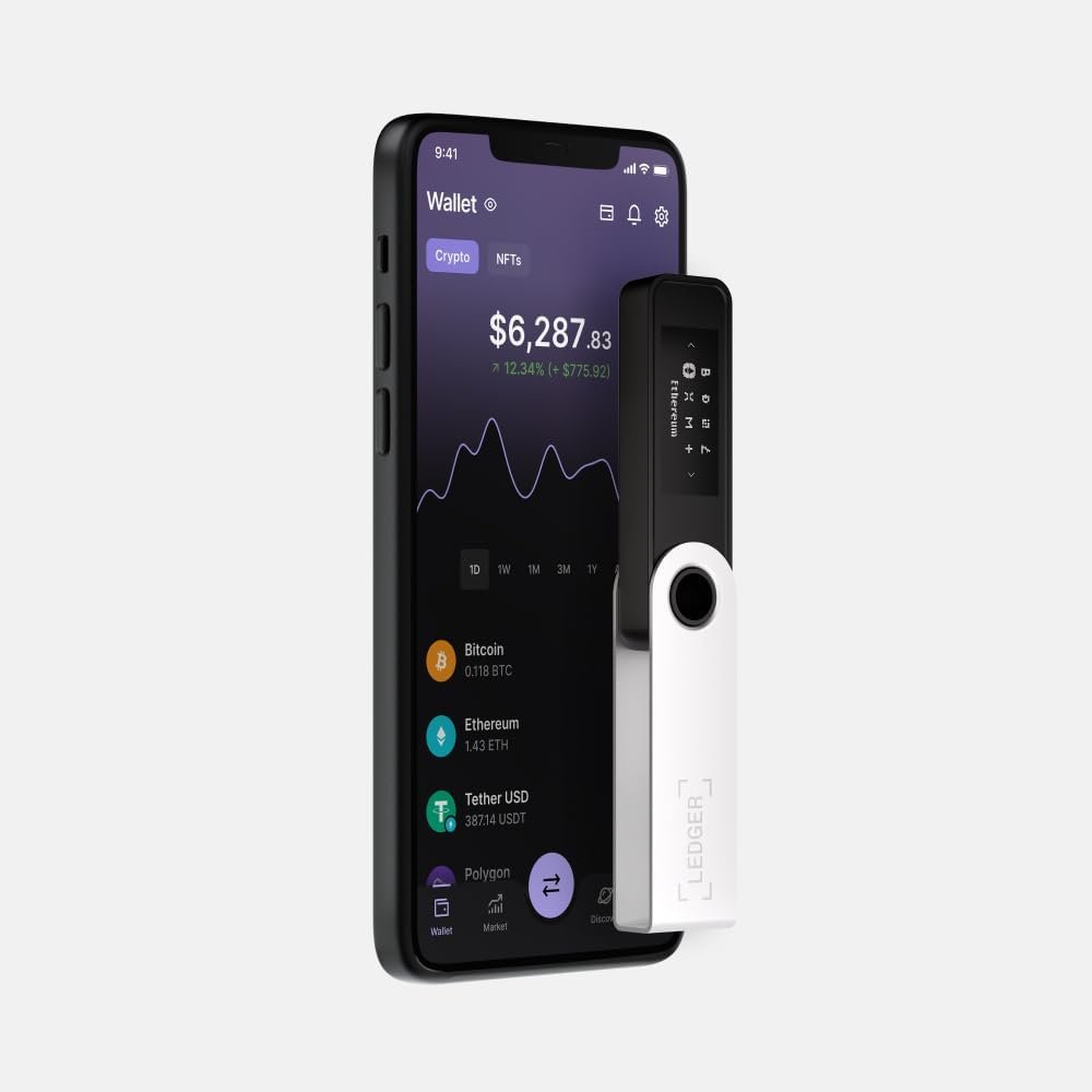 Ledger Nano S Plus Crypto Hardware Wallet - Safeguard Your Crypto, NFTs and Tokens (for Android or Desktop only) - Image 6