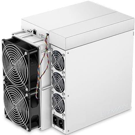 BITMAIN Antminer S19pro 104TH/S Bitcoin ASIC Miner(32.7J/T, 3400W, 220V, SHA256, Aluminum Substrate), High Hashrate/Efficiency Air-Cooling Home Mining Machine for BTC/BCH/BSV w/PSU (Renewed)