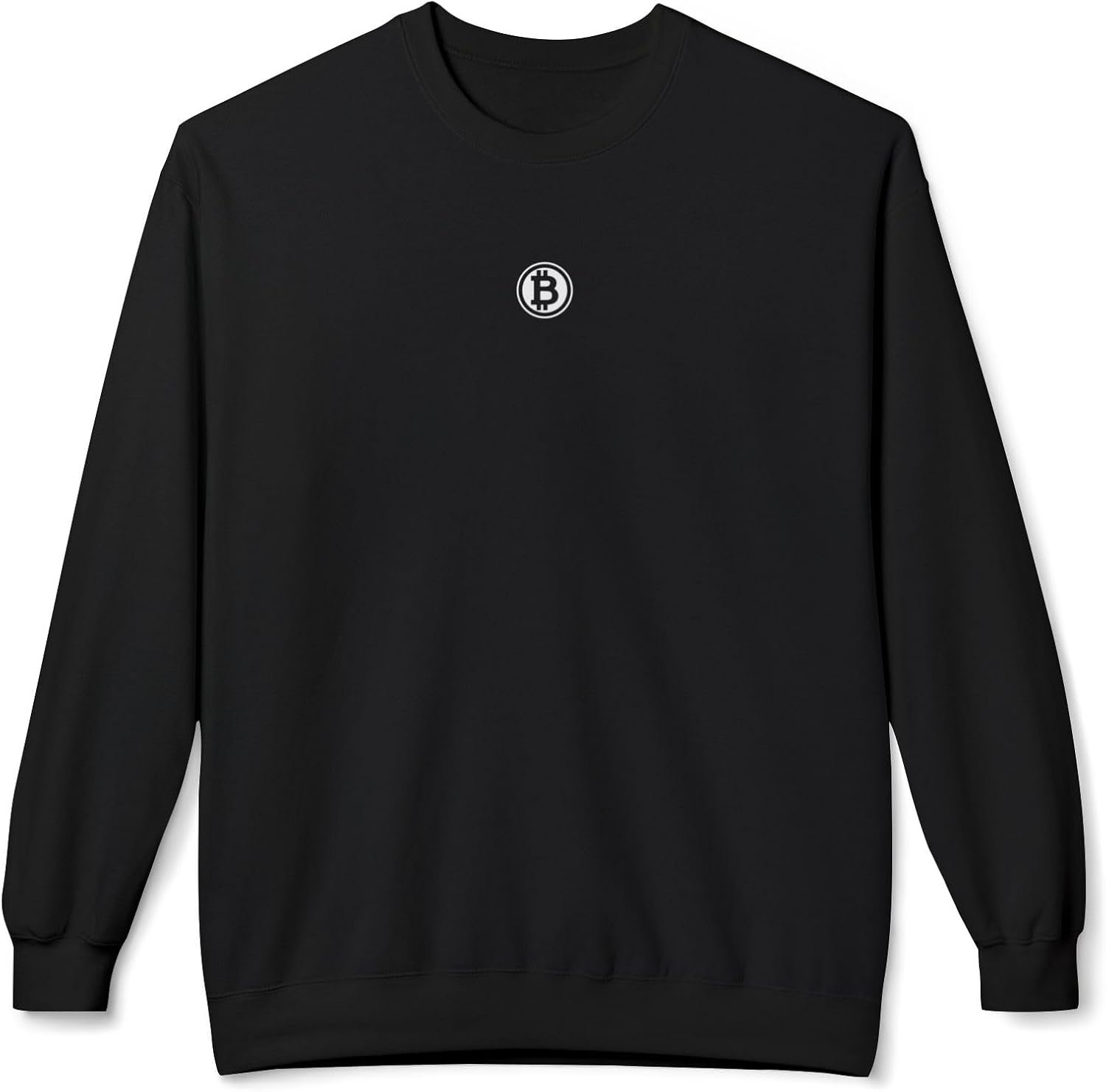 GENERIC Unisex-Adults Adults, Casual Wear Lovers Green Medium Classic Bitcoin Sweatshirt