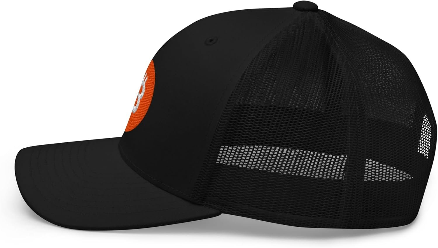 Bitcoin Hat - Crypto - Symbolize Your Allegiance - Trucker Cap - Gifts for him One Size, Black, Black, One Size - Image 4