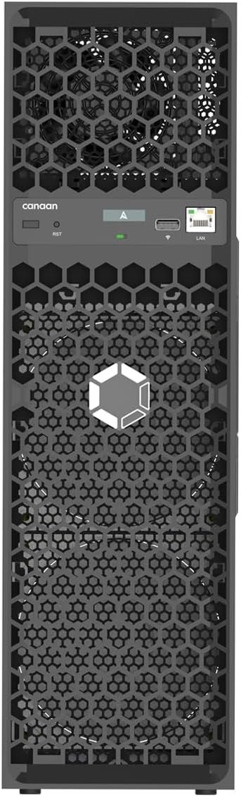 in US Stock Avalon Q 90TH/s Bitcoin Miner by New Canaan - 18.6J/TH 1674W ASIC Miner, Ultra-Quiet Home Mining Crypto Machine, 110V-240V, Included Original US Power Cord - Image 2