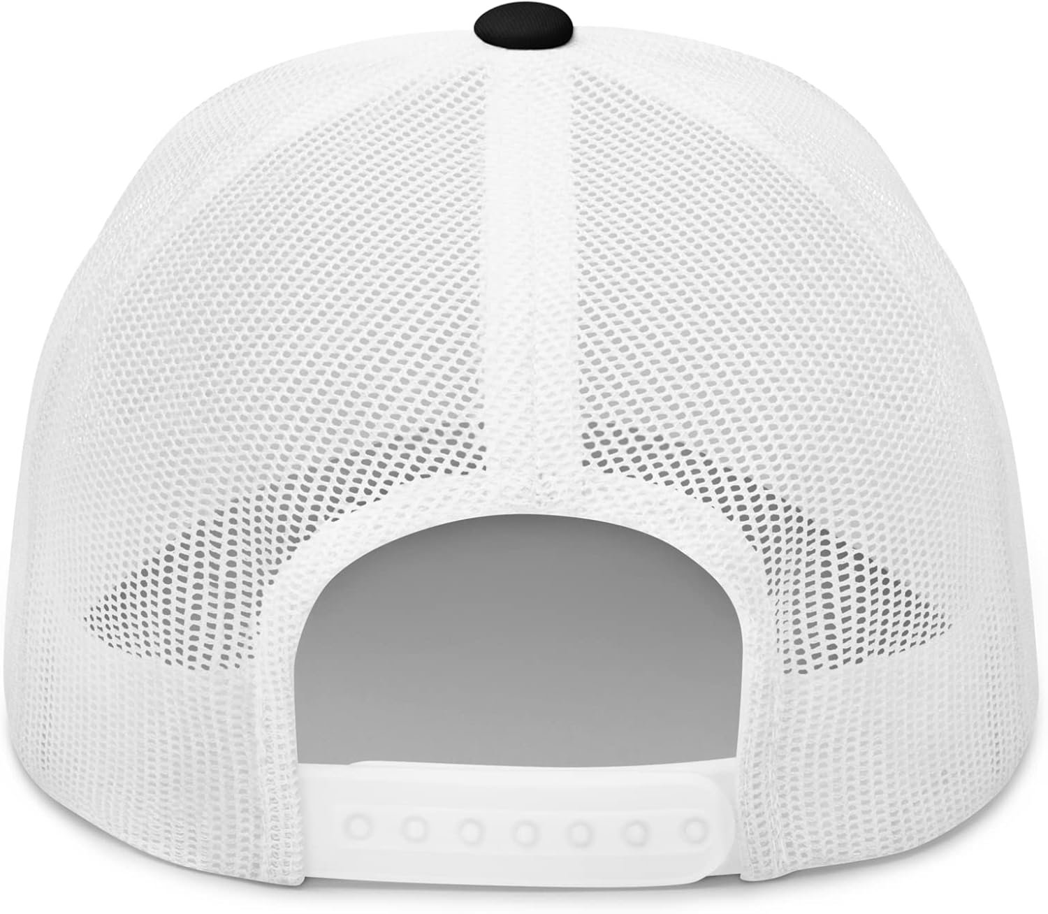 Bitcoin Hat - Crypto - Symbolize Your Allegiance - Trucker Cap - Gifts for him One Size, Black/White, Black/ White, One Size - Image 3