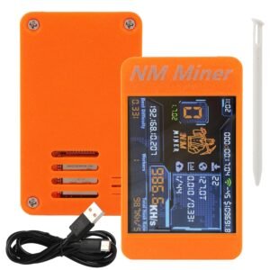 NM Miner Bitcoins Miner Lucky Miner Upgrade 980KH/S 2.8 inch Color Display DIY Solo Miner Crypto Miner Home Use BTC NM Miner Bitcoins Miner Lucky Miner Upgrade 980KH/S 2.8 inch Color Display DIY Solo Miner Crypto Miner Home Use BTC