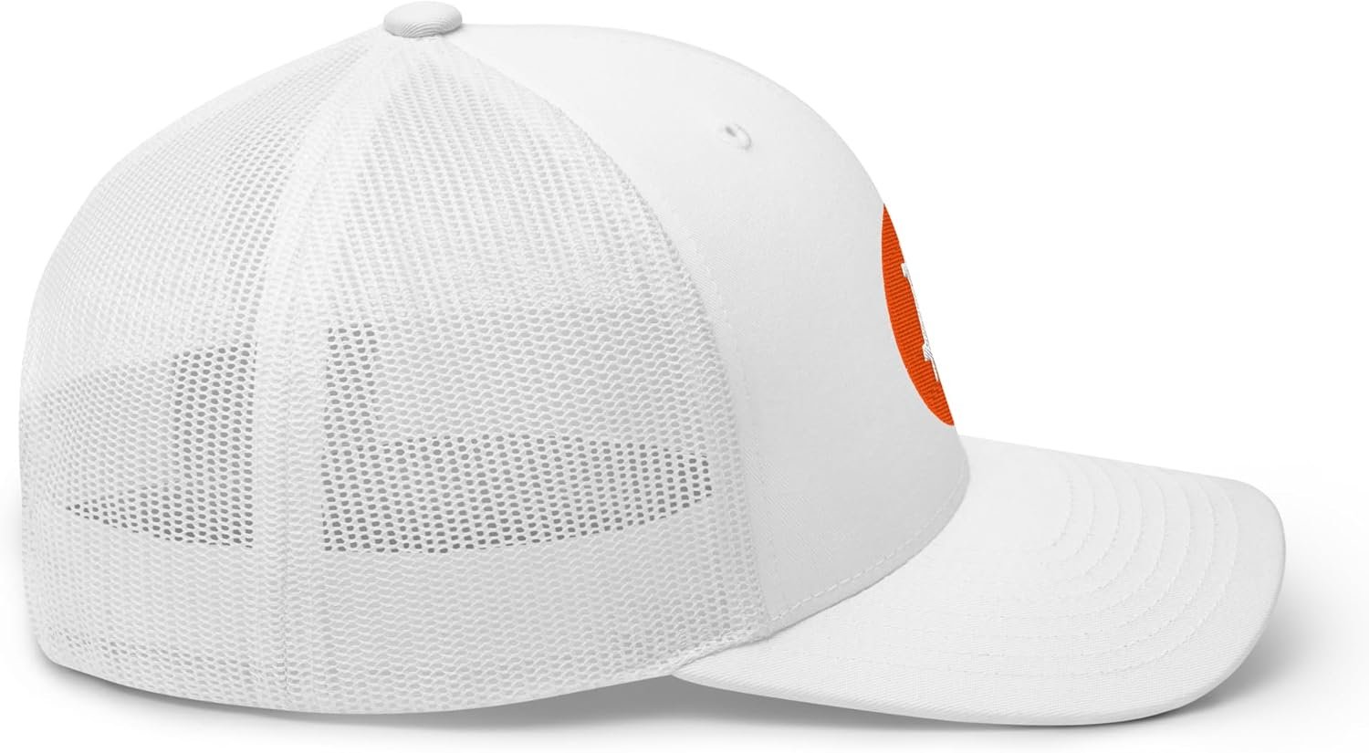 Bitcoin Hat - Crypto - Symbolize Your Allegiance - Trucker Cap - Gifts for him One Size, White, White, One Size - Image 2