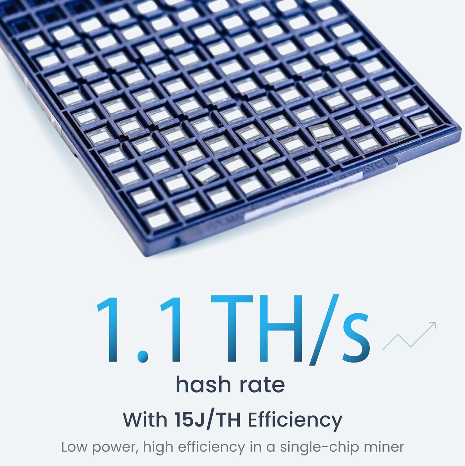 Bitaxe Gamma 601 ASIC Bitcoin Miner | 1.1 TH/s @ 18W | BM1370 Chip (Antminer S21 Pro) | Wi-Fi | USB-C | AxeOS | Open Source | Made in Europe | Incl. Power Supply & Stand - Image 3