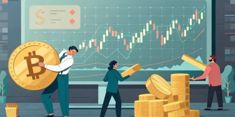 Gold falls, Bitcoin rises: B USDT mint signals a major shift Gold falls, Bitcoin rises: B USDT mint signals a major shift