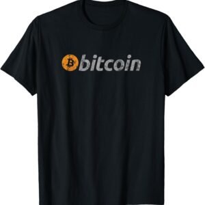 HODLambo Crypto Apparel Vintage Look Bitcoin Logo T-Shirt – Black, Unisex-Adults, Short Sleeve, Classic Fit, Cotton Blend, Small HODLambo Crypto Apparel Vintage Look Bitcoin Logo T-Shirt – Black, Unisex-Adults, Short Sleeve, Classic Fit, Cotton Blend, Small