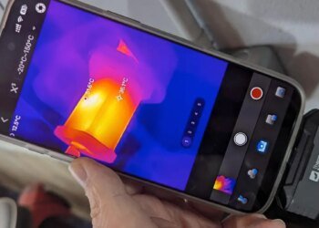 I finally found a thermal camera that works for both iPhone and Android (for only 9) I finally found a thermal camera that works for both iPhone and Android (for only 9)