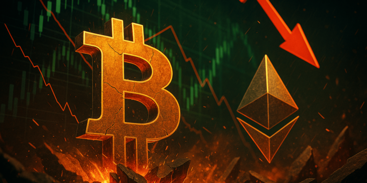 Tom Lee’s .3B Ethereum Bet Under Pressure as ETH Extends Decline and Whales Exit Positions