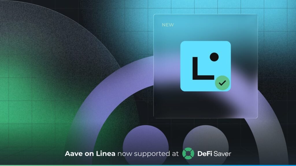 Support for Linea x Aave is now live at DeFi Saver