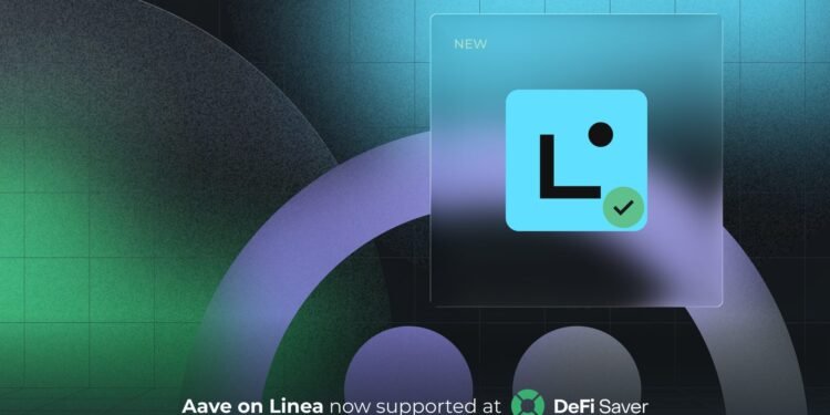 Support for Linea x Aave is now live at DeFi Saver