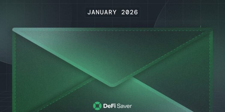 DeFi Saver Newsletter: January 2026
