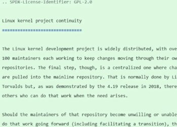Linux after Linus? The kernel community finally drafts a plan for replacing Torvalds