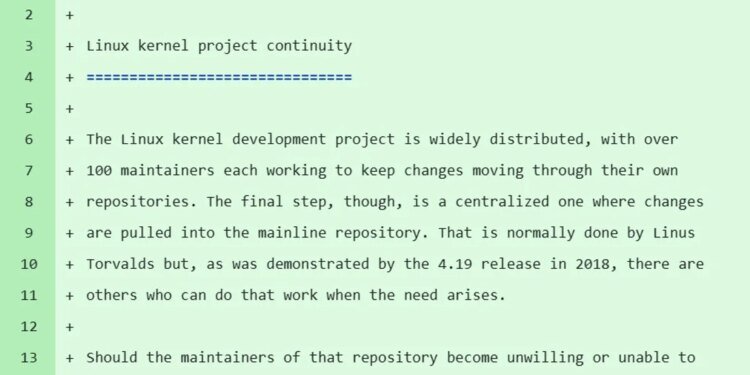 Linux after Linus? The kernel community finally drafts a plan for replacing Torvalds