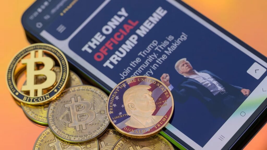 Trump coin price plunges 94% in a year as memecoin frenzy fades