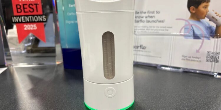 This high-tech sippy cup at CES 2026 could prevent your kid from needing ear tubes