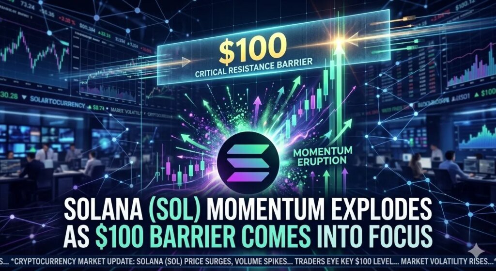 Solana (SOL) Momentum Explodes as 0 Barrier Comes Into Focus