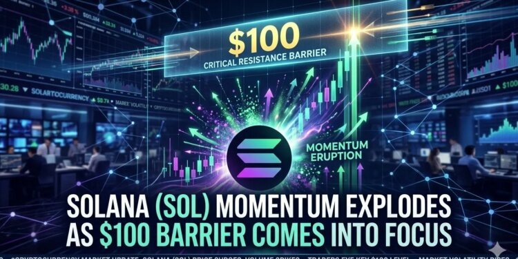 Solana (SOL) Momentum Explodes as 0 Barrier Comes Into Focus