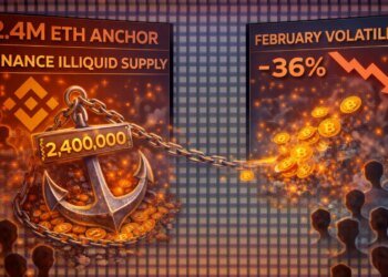 The 2.4 Million Ethereum Anchor: How Binance’s Illiquid Supply Is Absorbing ETH’s February Volatility