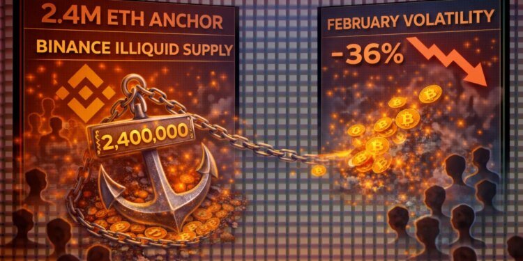 The 2.4 Million Ethereum Anchor: How Binance’s Illiquid Supply Is Absorbing ETH’s February Volatility The 2.4 Million Ethereum Anchor: How Binance’s Illiquid Supply Is Absorbing ETH’s February Volatility