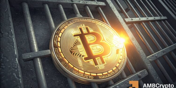 Bitcoin: Why BTC is stuck below K despite 0M whale outflows