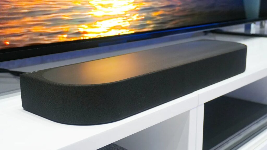 I demoed Sony’s new modular theater system, and the audio quality was next level