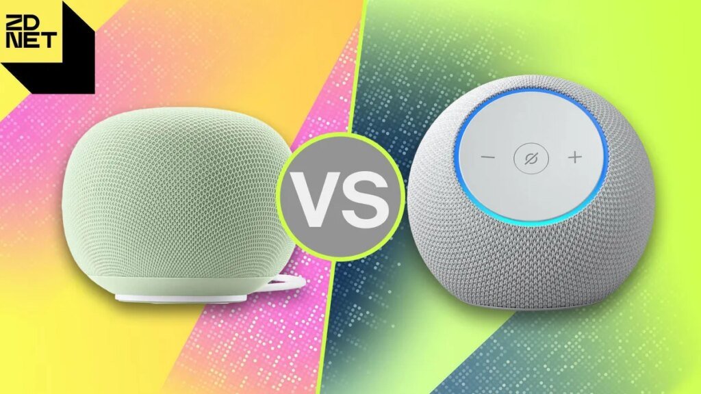 Google Home Speaker vs. Amazon Echo Dot Max: I compared the  smart hubs by the specs
