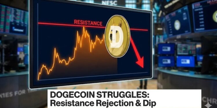 Dogecoin (DOGE) Can’t Catch A Break—Bears Keep Swinging