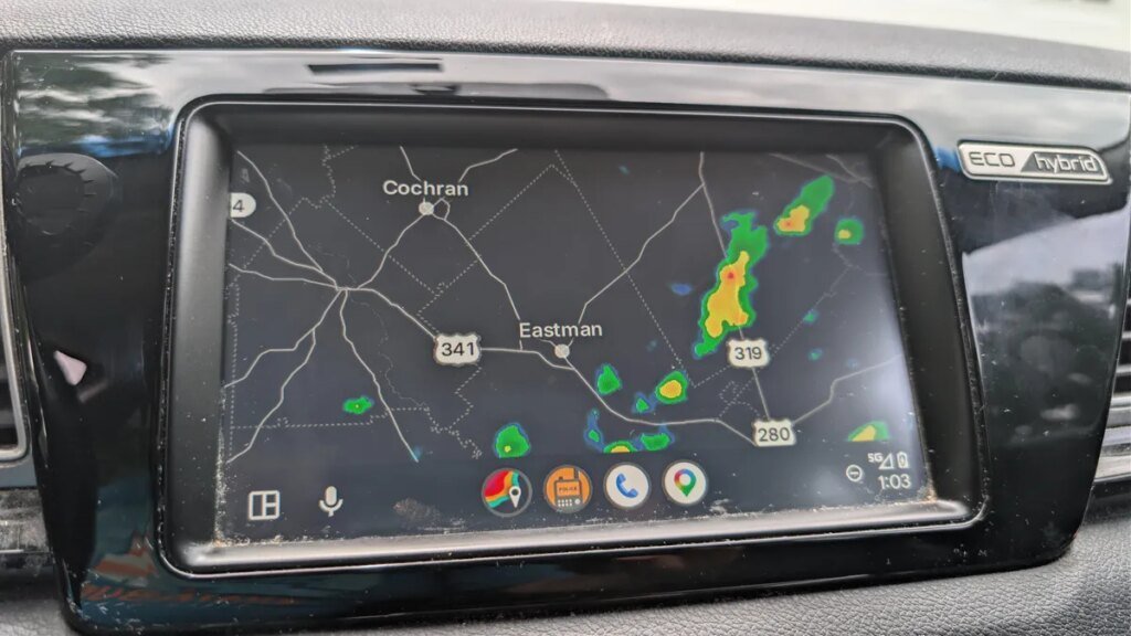 I switched to MyRadar as my main Android Auto weather app and don’t regret it